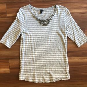 Embellished J. Crew Tee